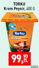 TORKU KREM PEYNİR 400 G fiyat ve kampanya bilgisi